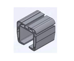 Szyna, profil aluminiowy bramy przesuwnej